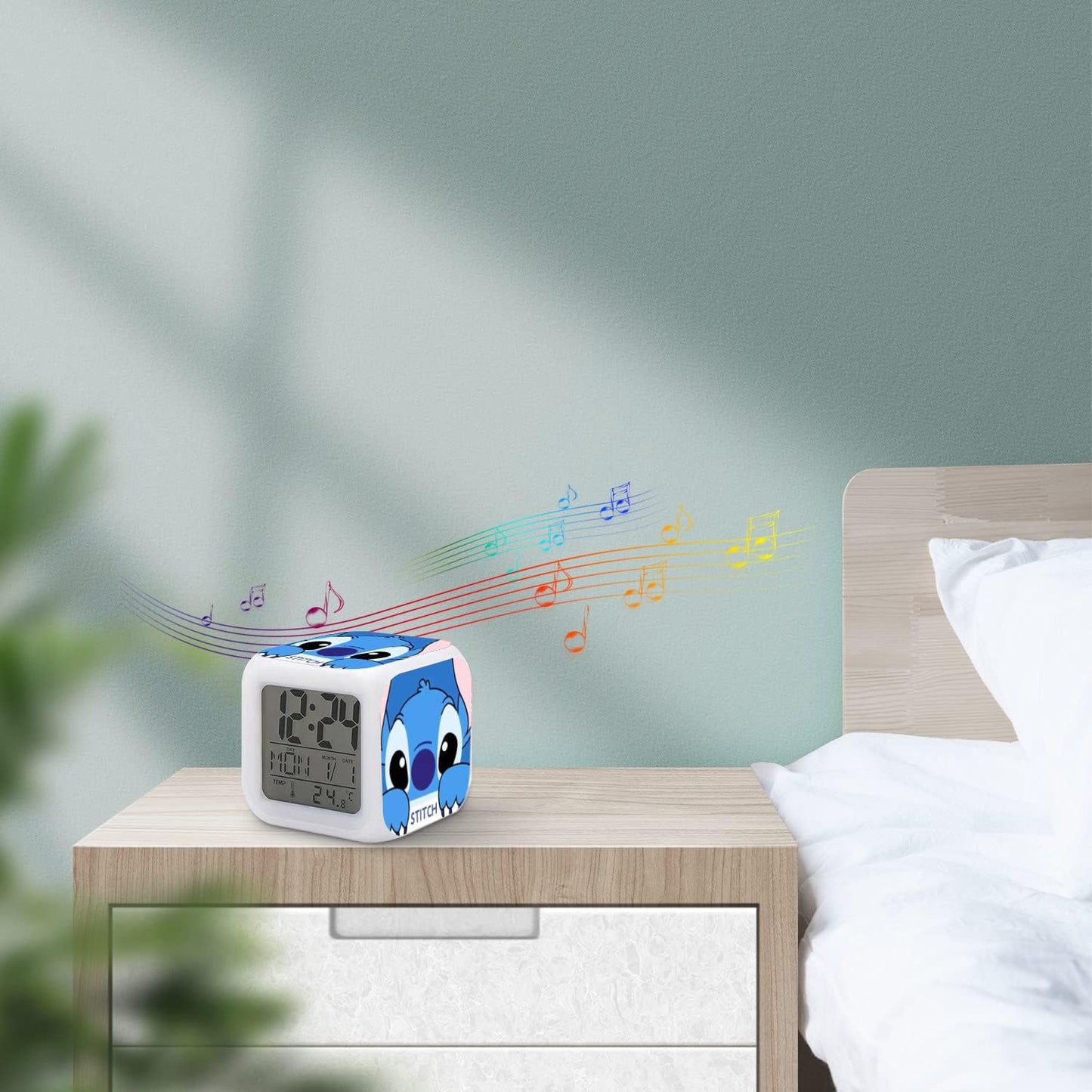 Wolkje™ Stitch Digitale Klok