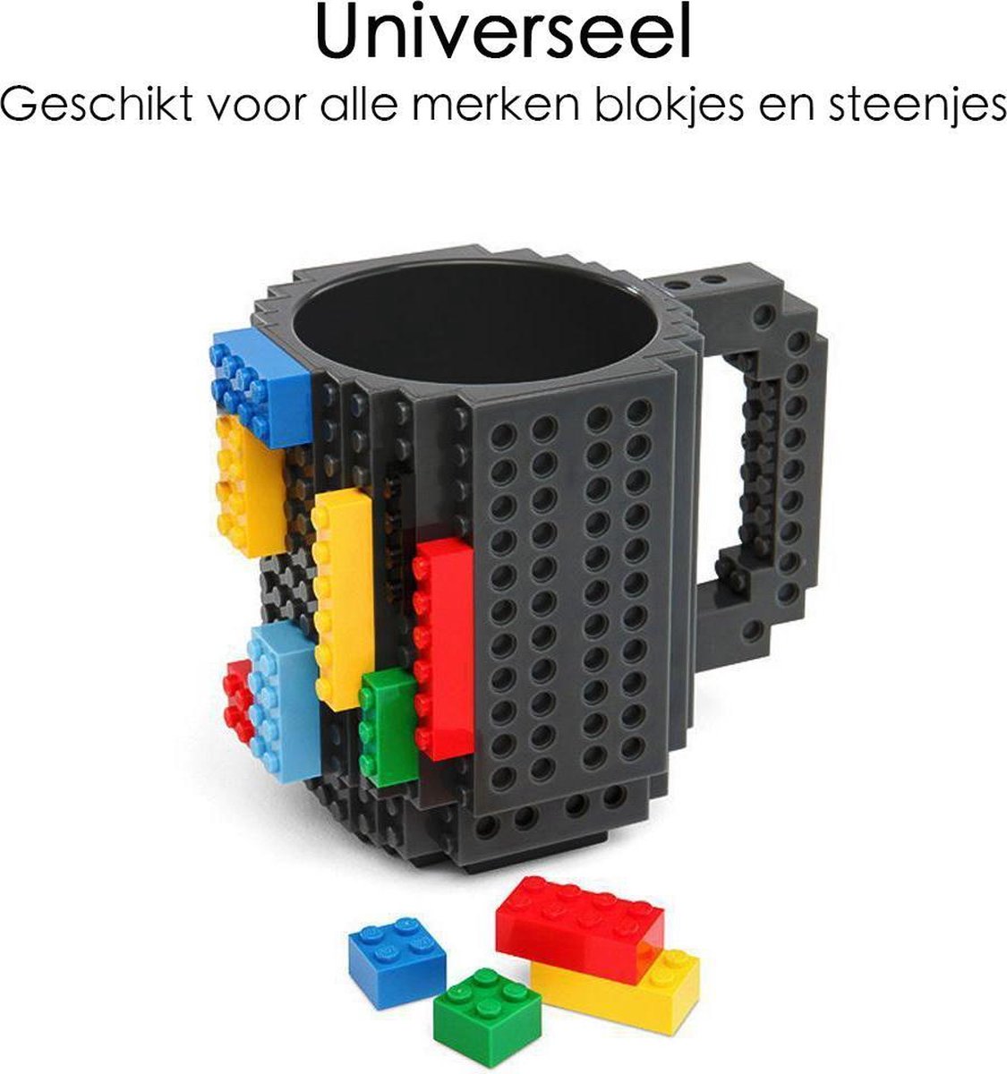 Wolkje™ Lego Mok met Bouwstenen | 1+1 Gratis