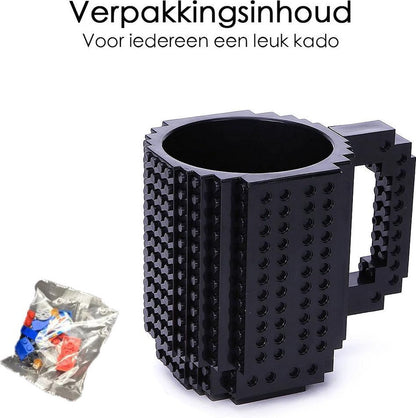 Wolkje™ Lego Mok met Bouwstenen | 1+1 Gratis