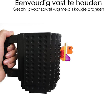 Wolkje™ Lego Mok met Bouwstenen | 1+1 Gratis