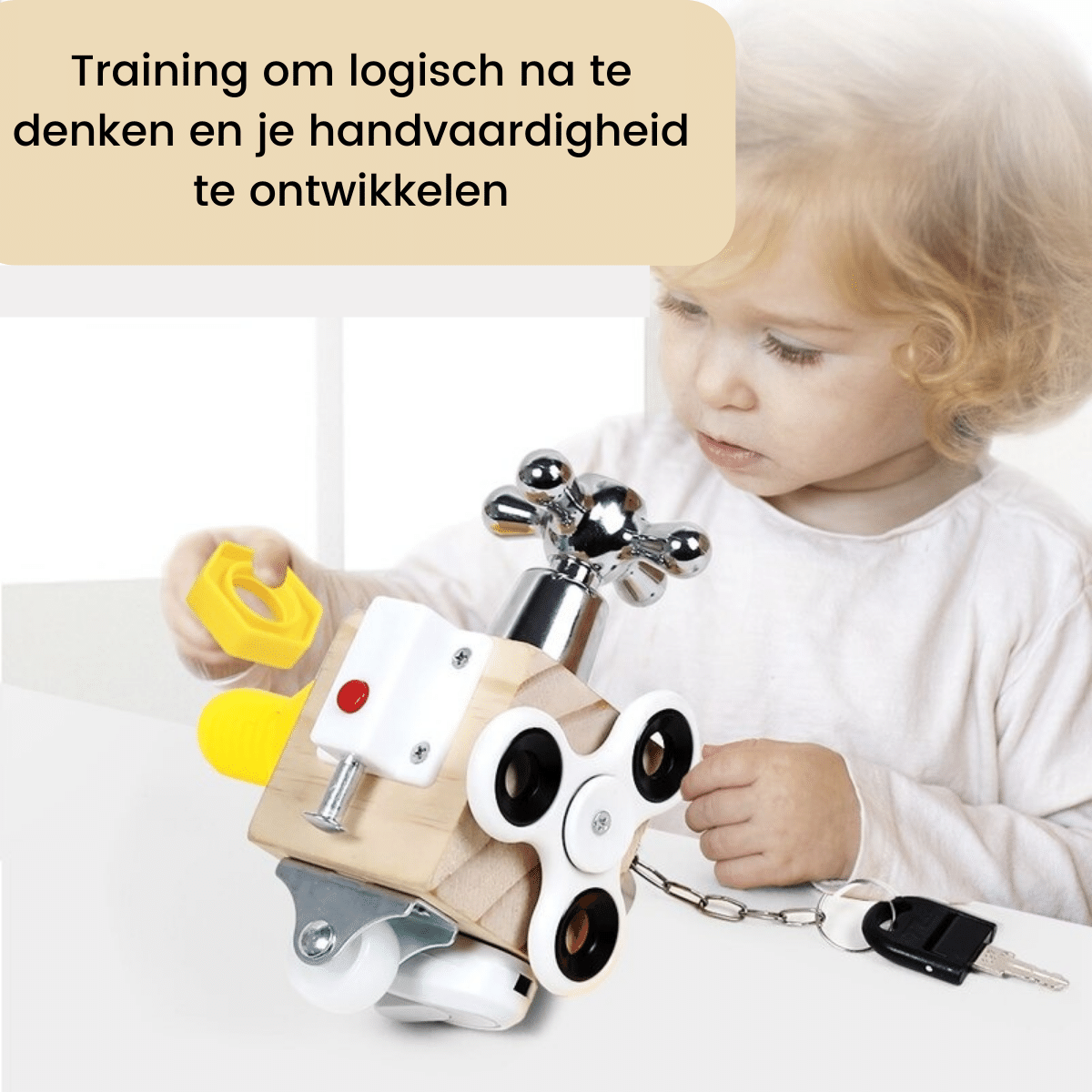 Wolkje™ Montessori Vaardigheidskubus