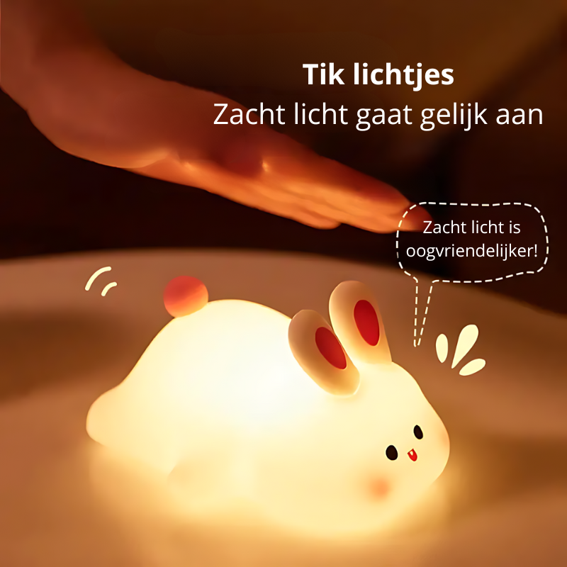 Wolkje™ Bunny Nachtlamp