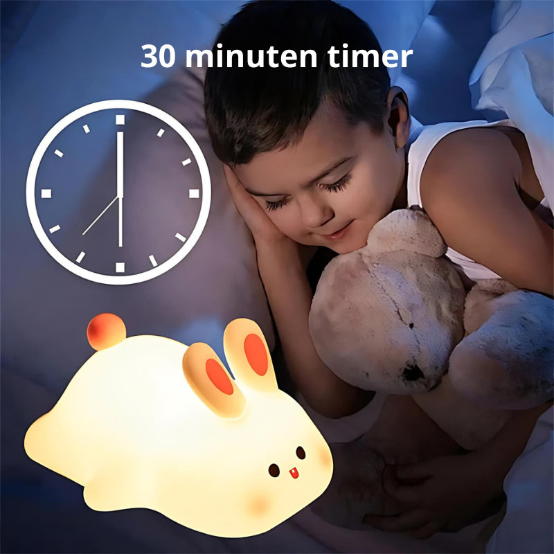 Wolkje™ Bunny Nachtlamp